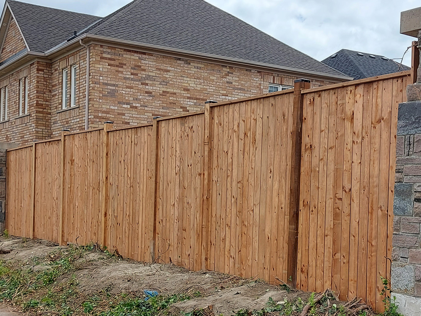 Newmarket Ontario Fence Project Photo
