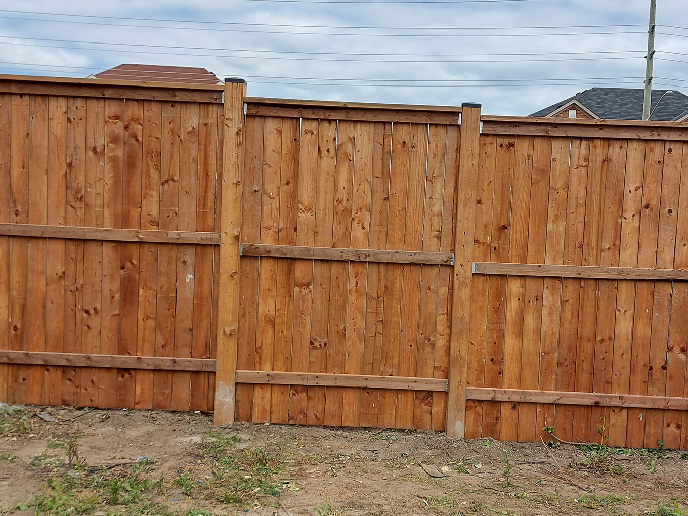 Markham Ontario Fence Project Photo