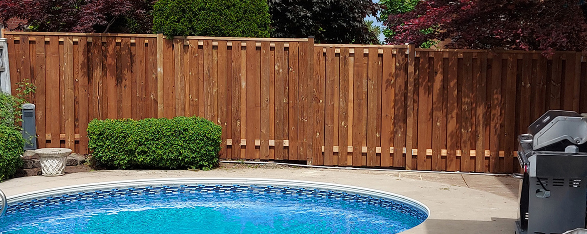 Etobicoke Ontario wood privacy fencing