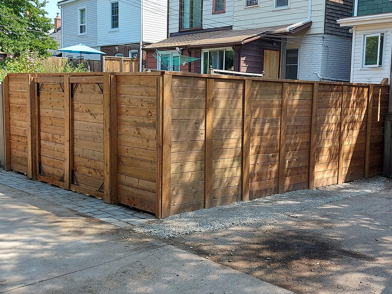 Richmond Hill Ontario Fence Project Photo