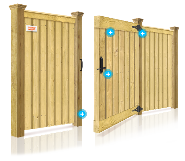Custom Wood Gates in Toronto